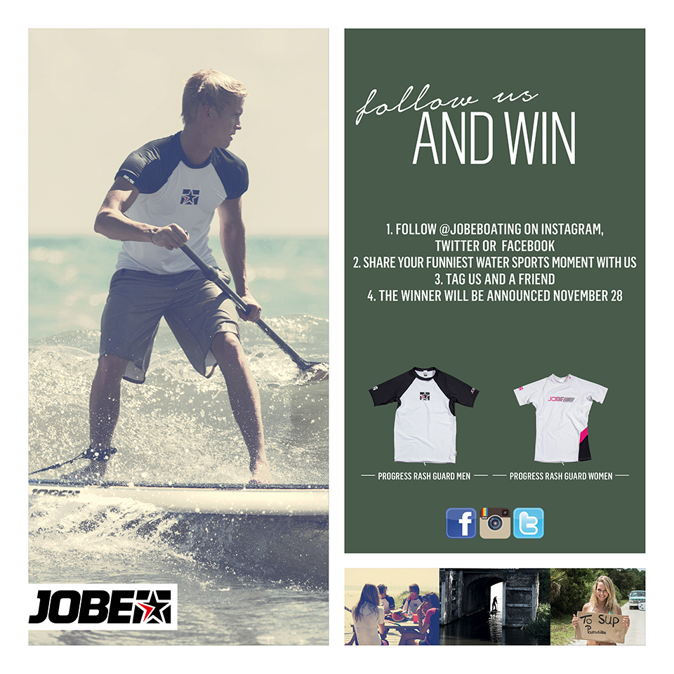 You’ve got the chance to win a pair of Jobe Rashguards!